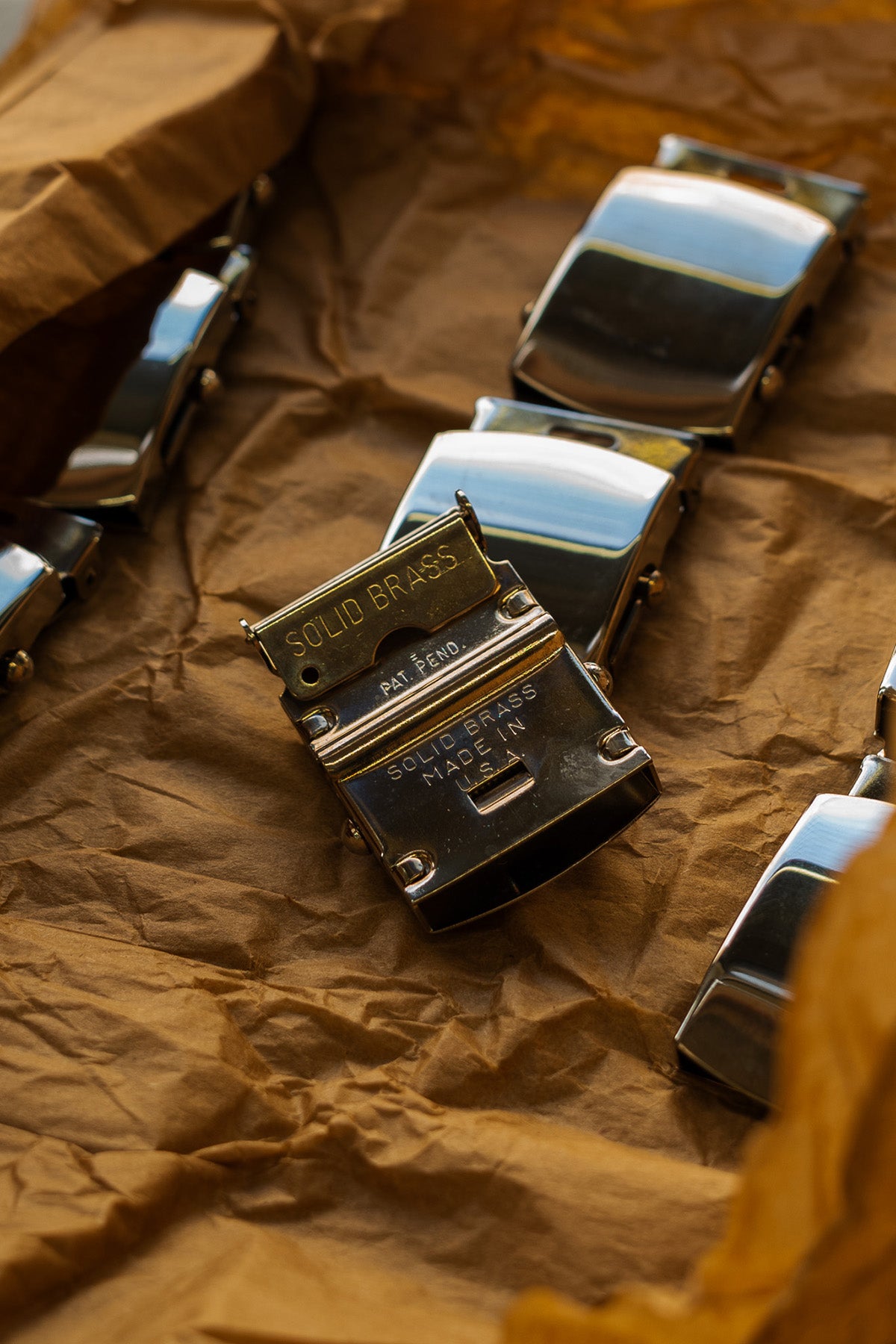 60's GI Buckle x Himeji Leather Belt